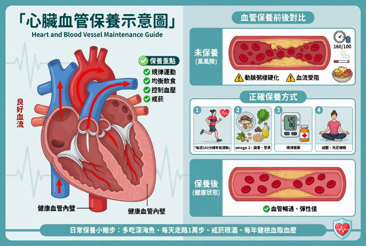心臟健康保養指南